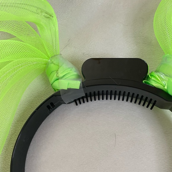 LED flickering neon green raver cyber locks - Picture 4 of 5